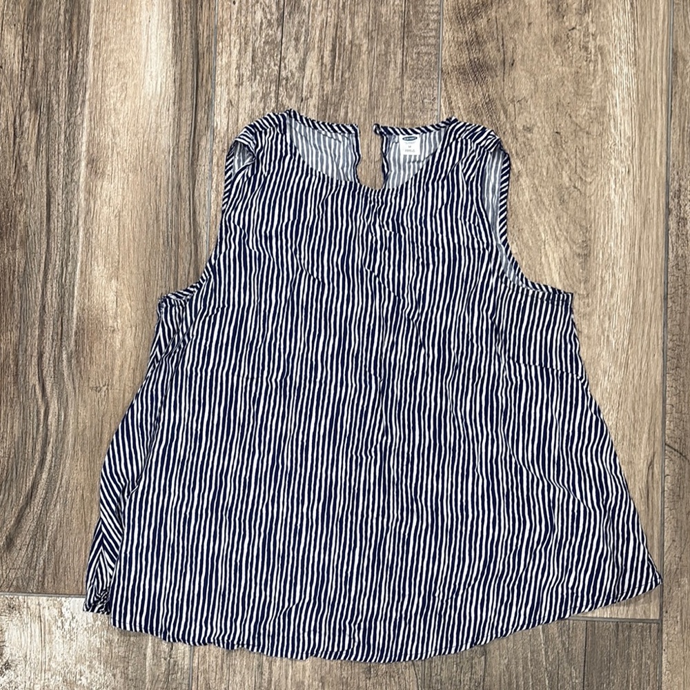 Striped Sleeveless Top